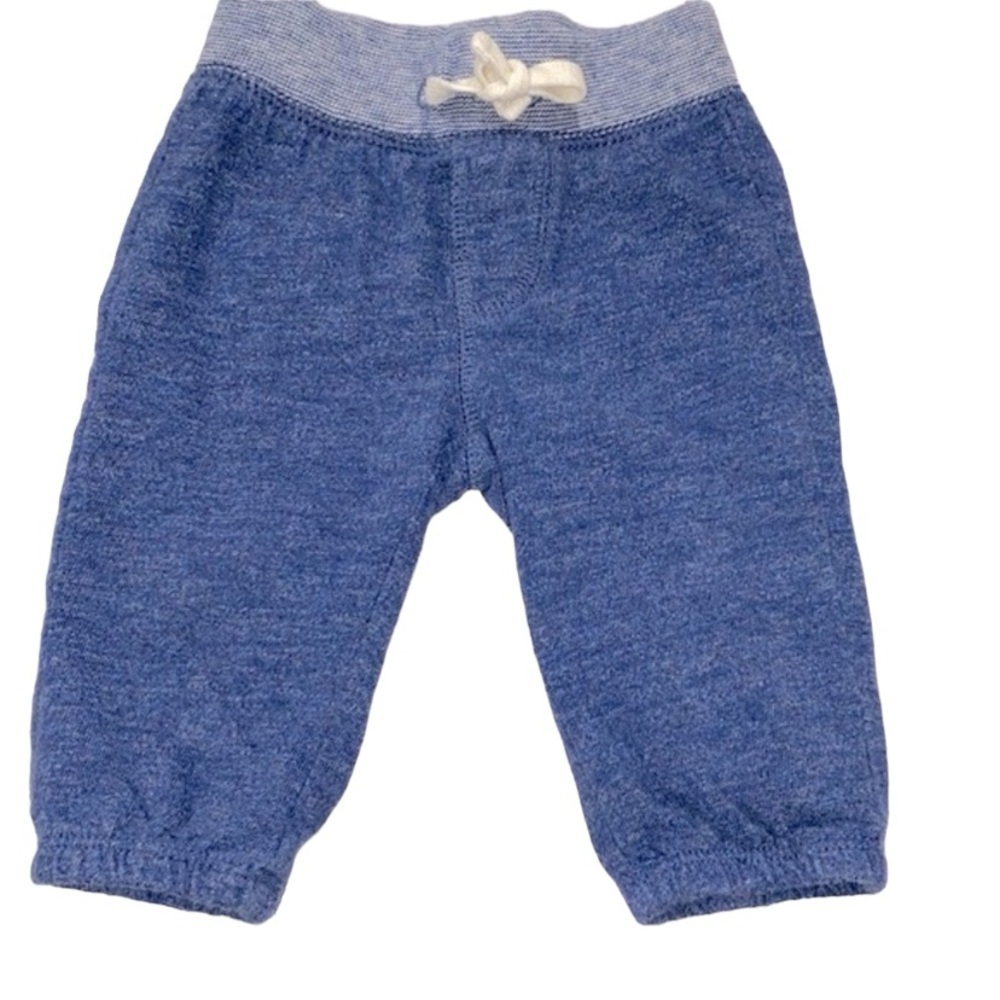 Gap blue jogger sweatpants size 3-6 months